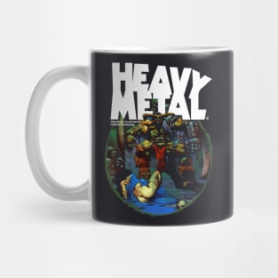 heavy metal magazine Mug